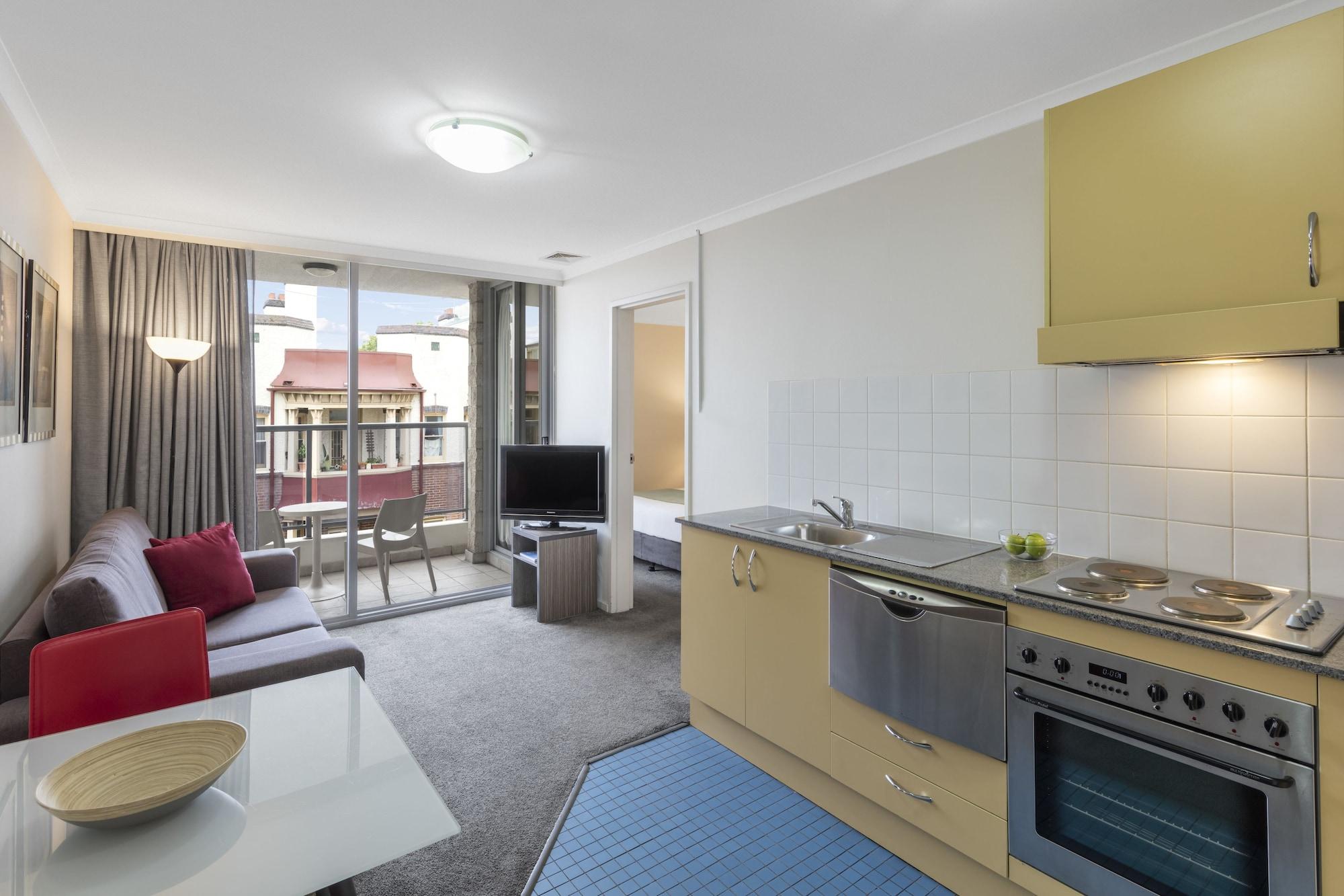 Nesuto Chippendale Aparthotel Sidney Exterior foto
